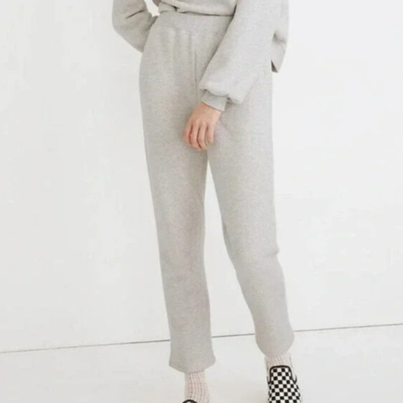 Madewell MWL Airyterry Tapered Sweatpants - Picture 1 of 5